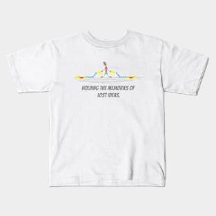 Holding the memories of lost ideas. Kids T-Shirt